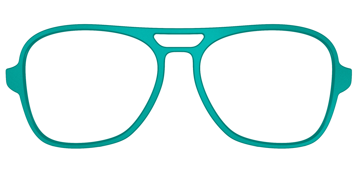 The Matte Jade - Front Top Image - Pair Eyewear