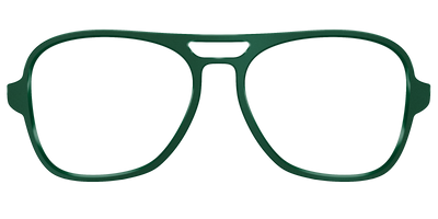 The Matte Spruce - Front Top Thumbnail - Pair Eyewear