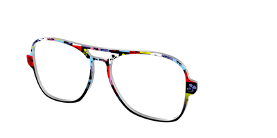 The Mickey Check - Angle Top Thumbnail - Pair Eyewear