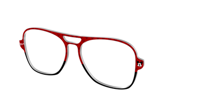 The Mickey Split - Angle Top Thumbnail - Pair Eyewear
