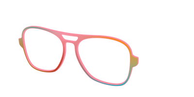 The Mirage Gradient - Angle Top Thumbnail - Pair Eyewear