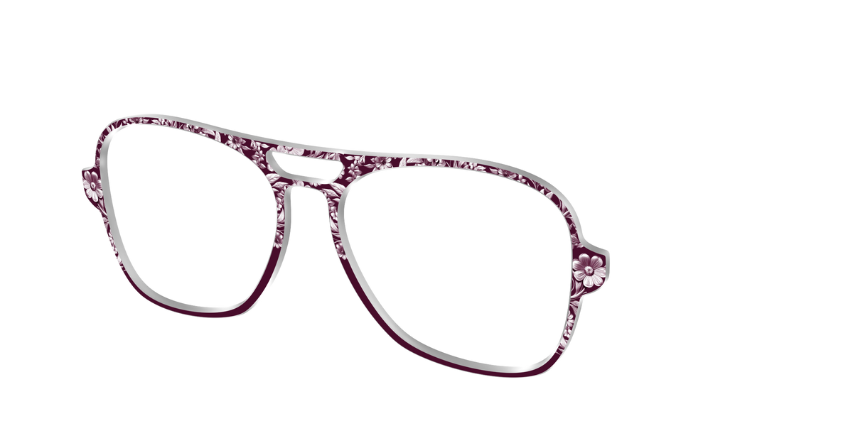 The Mulberry Victorian Romance - Angle Top Image - Pair Eyewear