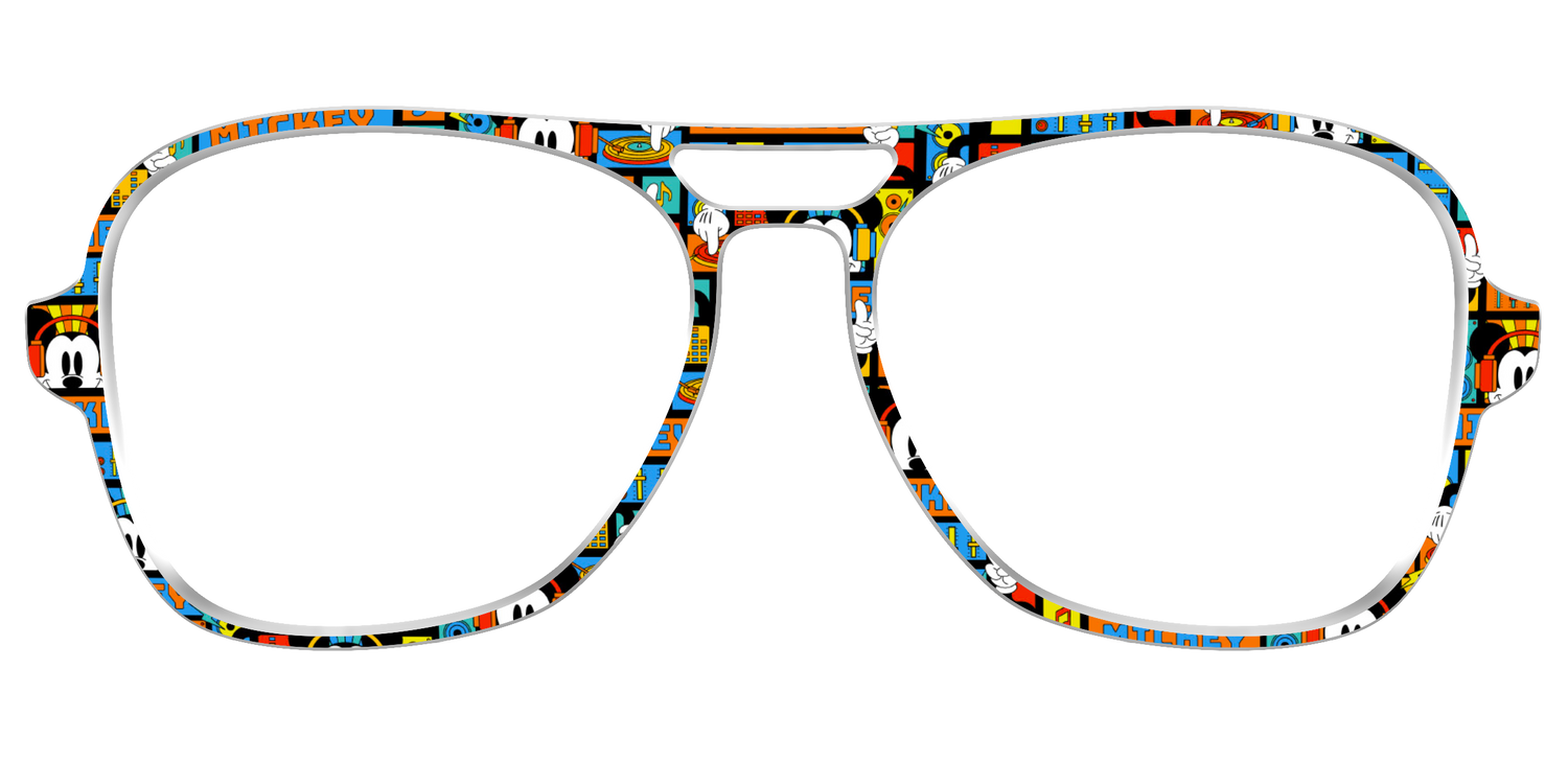 The Music Mickey - Front Top Image - Pair Eyewear