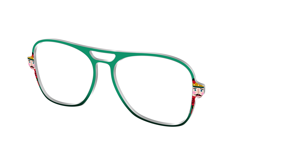 The Novel Nutcrackers - Angle Top Image - Pair Eyewear