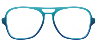 The Ocean Blue - Front Top Thumbnail - Pair Eyewear