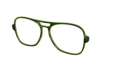 The Olive Geo - Angle Top Thumbnail - Pair Eyewear