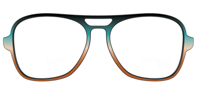 The Onyx to Rust Gradient - Front Top Thumbnail - Pair Eyewear