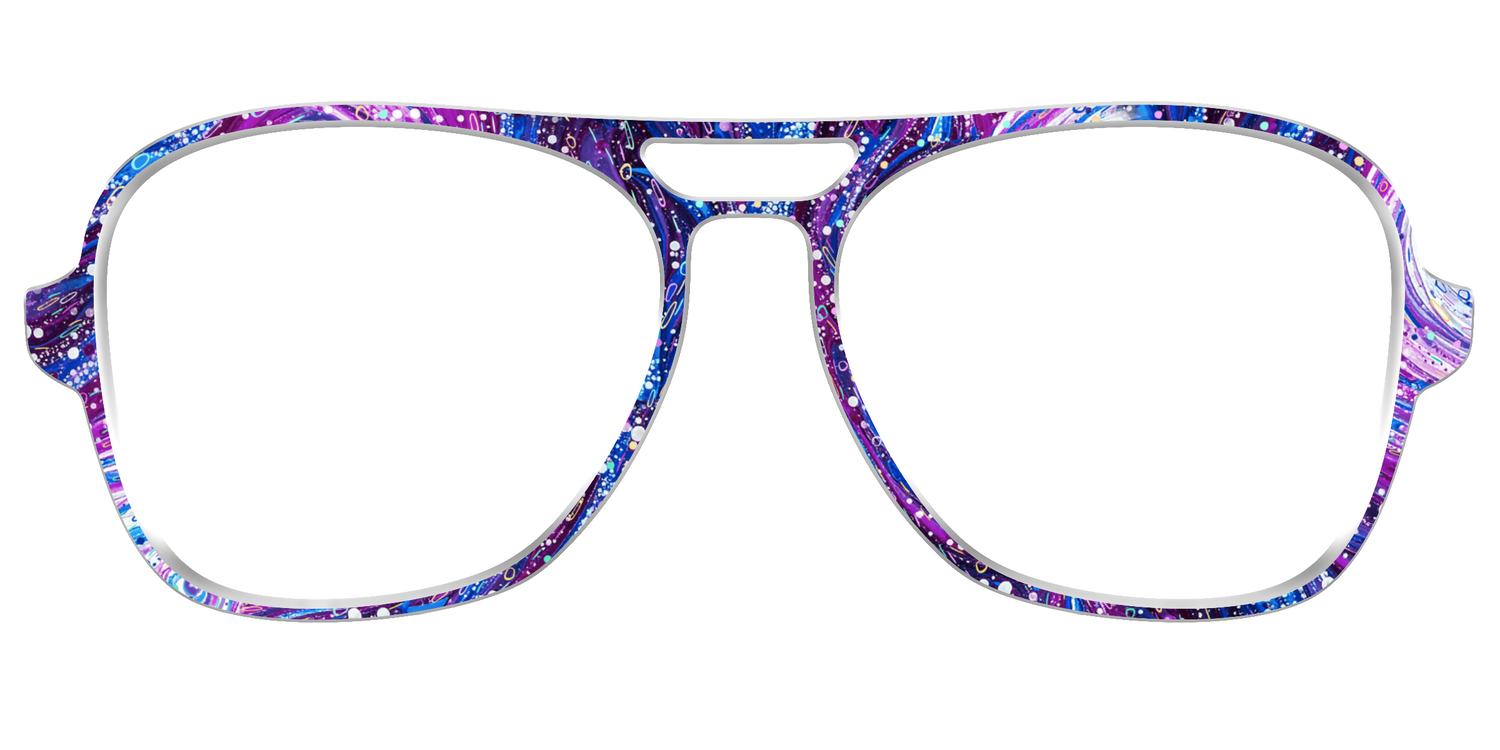 The Orchid Kaleidoscope - Front Top Image - Pair Eyewear