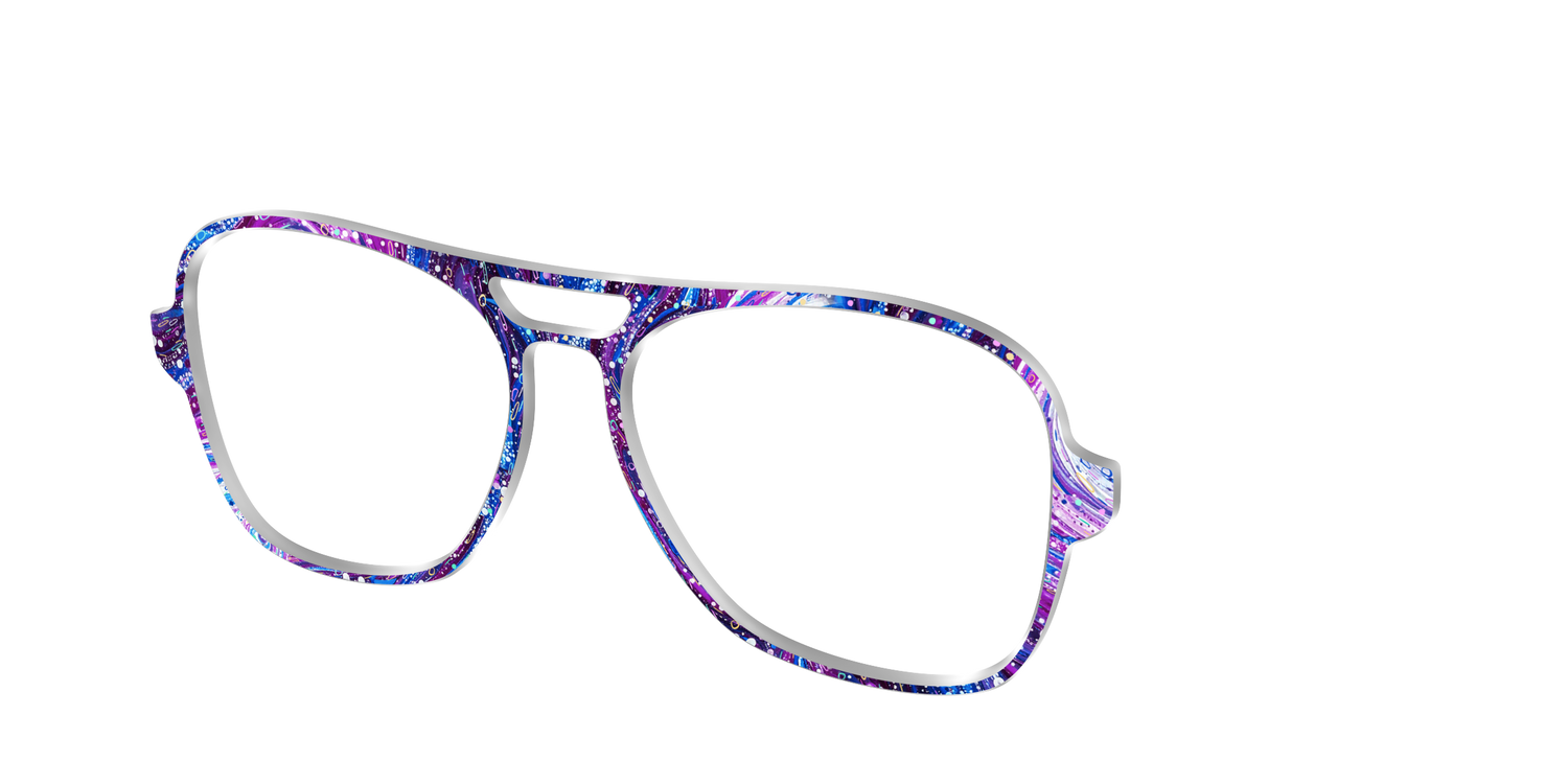 The Orchid Kaleidoscope - Angle Top Image - Pair Eyewear