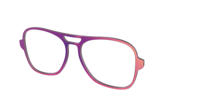 The Pacific Purple Urchin - Angle Top Thumbnail - Pair Eyewear