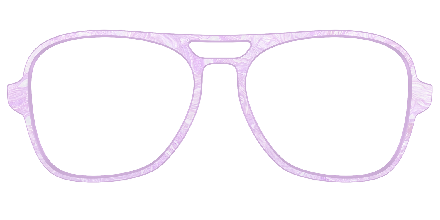 The Pale Iris Pearl Marble - Front Top Image - Pair Eyewear