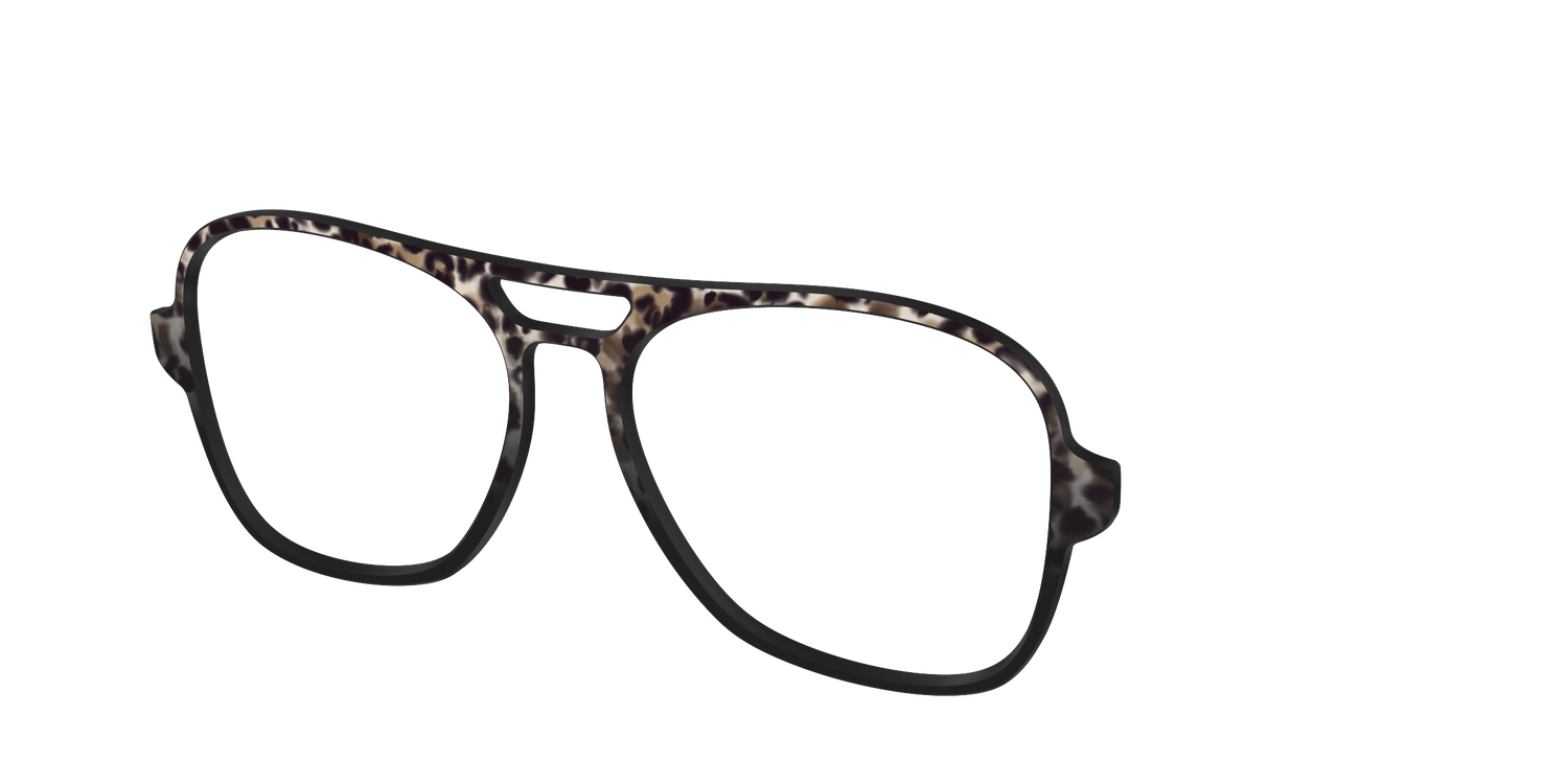 The Party Animal Tortoise - Angle Top Image - Pair Eyewear