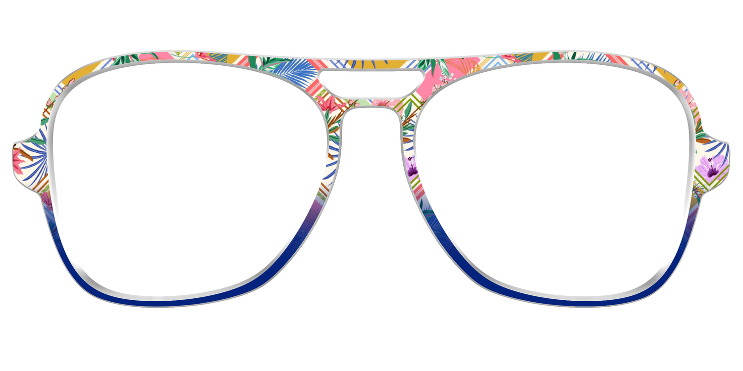 The Patchwork Scarves - Front Top Image - Pair Eyewear
