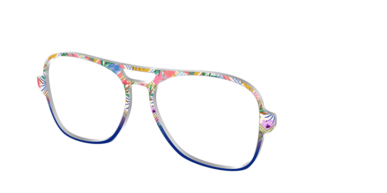 The Patchwork Scarves - Angle Top Image - Pair Eyewear