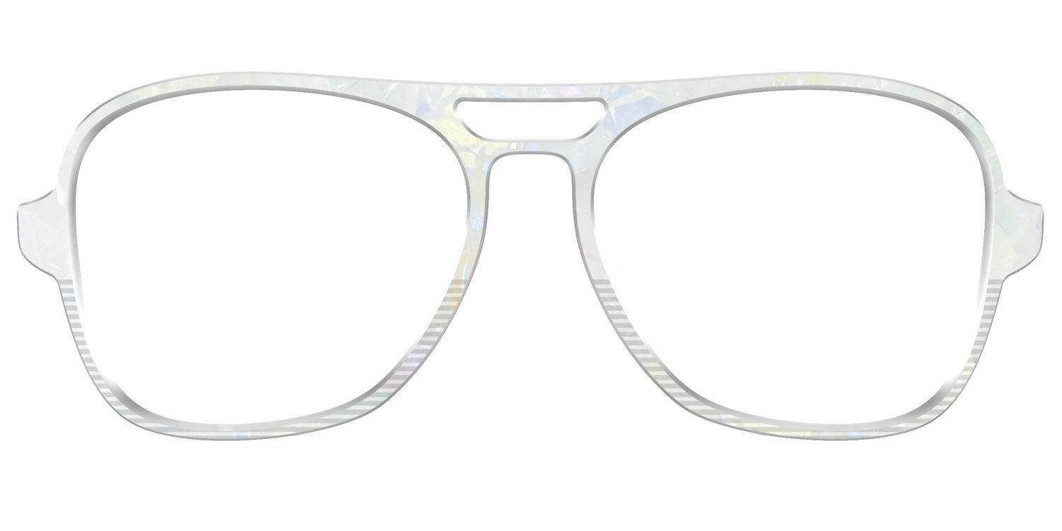 The Pearlescent Stripes Split - Front Top Image - Pair Eyewear