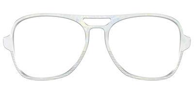 The Pearlescent Stripes Split - Front Top Thumbnail - Pair Eyewear
