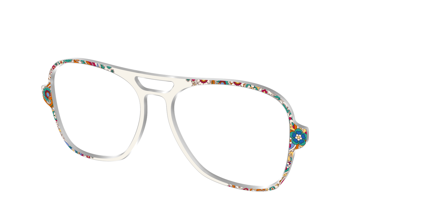 The Picturesque Paisley - Angle Top Image - Pair Eyewear