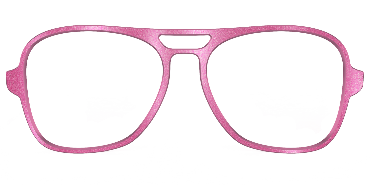 The Pink Shimmer - Front Top Image - Pair Eyewear