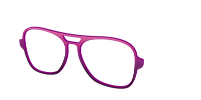 The Pink to Plum Gradient - Angle Top Thumbnail - Pair Eyewear