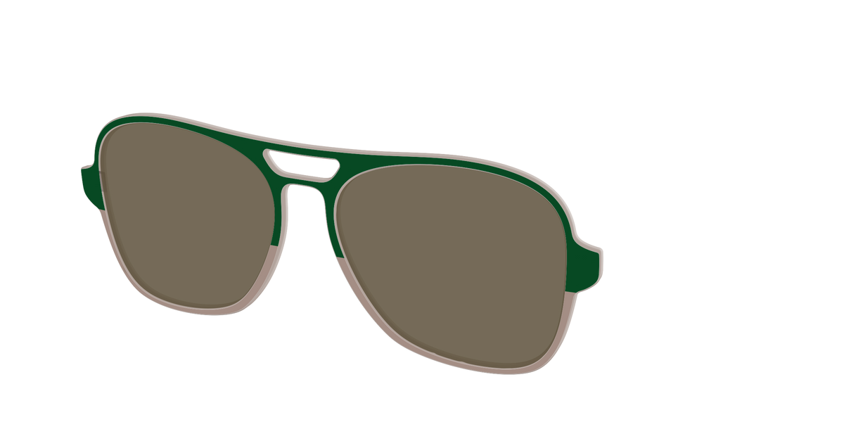 The Polarized Cedar & Sap Crystal Split Sun Top - Angle Top Image - Pair Eyewear