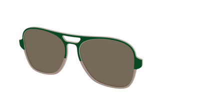 The Polarized Cedar & Sap Crystal Split Sun Top - Angle Top Thumbnail - Pair Eyewear