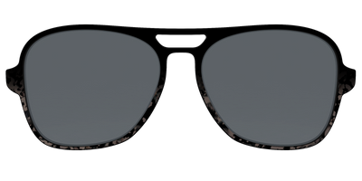 The Polarized Shaded Tortoise Sun Top - Front Top Thumbnail - Pair Eyewear