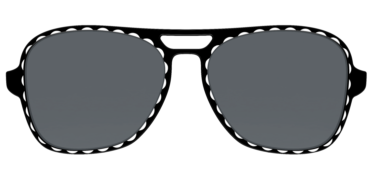 The Polarized Stylish Daisy Sun Top - Front Top Image - Pair Eyewear