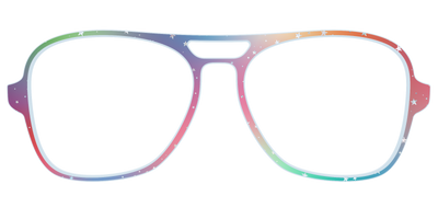 The Rainbow Holographic Celestial - Front Top Thumbnail - Pair Eyewear