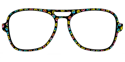 The Rainbow Paw Print - Front Top Thumbnail - Pair Eyewear