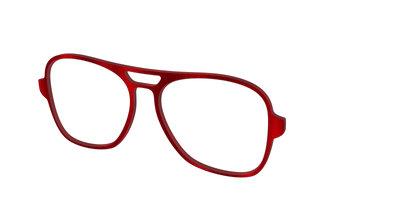 The Red Shimmer - Angle Top Thumbnail - Pair Eyewear