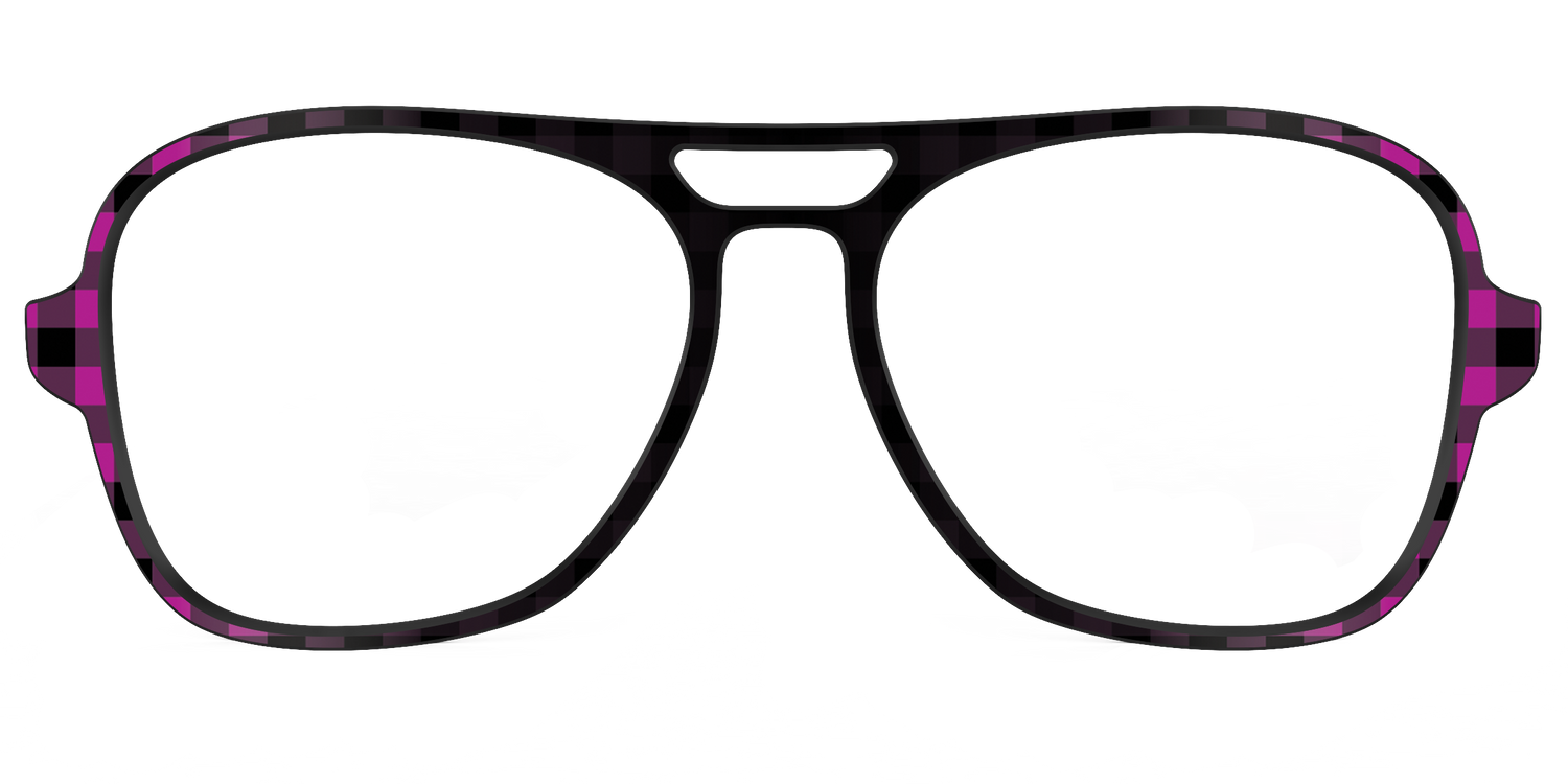 The Reimagined Plaid - Front Top Image - Pair Eyewear