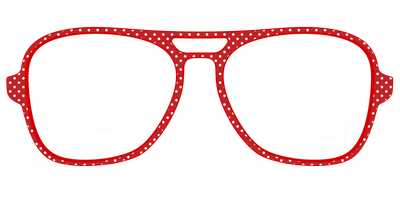 The Ruby Pin Dot - Front Top Thumbnail - Pair Eyewear