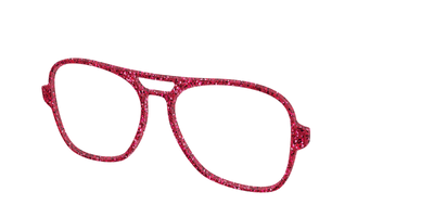 The Ruby Sparkle - Angle Top Thumbnail - Pair Eyewear