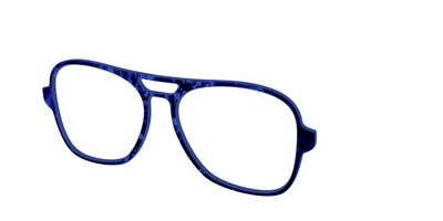The Sapphire Pearl Marble - Angle Top Thumbnail - Pair Eyewear