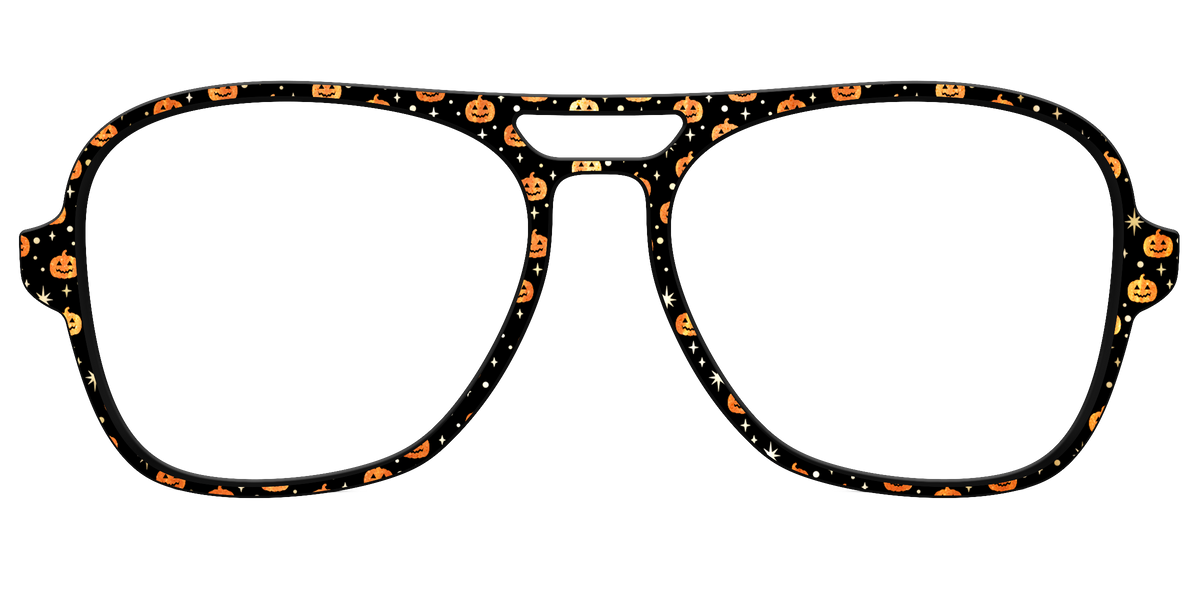 The Shimmer Jack-o'-Lanterns - Front Top Image - Pair Eyewear
