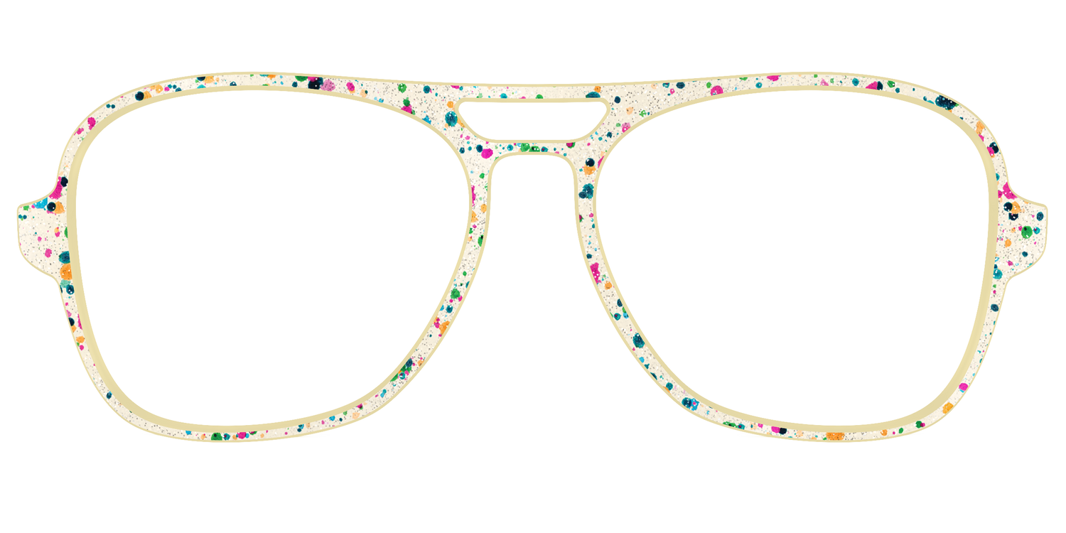 The Shimmer Speckled Egg - Front Top Image - Pair Eyewear