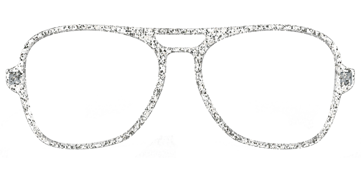 The Silver Sparkle - Front Top Image - Pair Eyewear