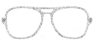 The Silver Sparkle - Front Top Thumbnail - Pair Eyewear