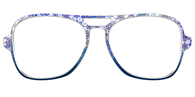 The Snowfall Stained Glass - Front Top Thumbnail - Pair Eyewear