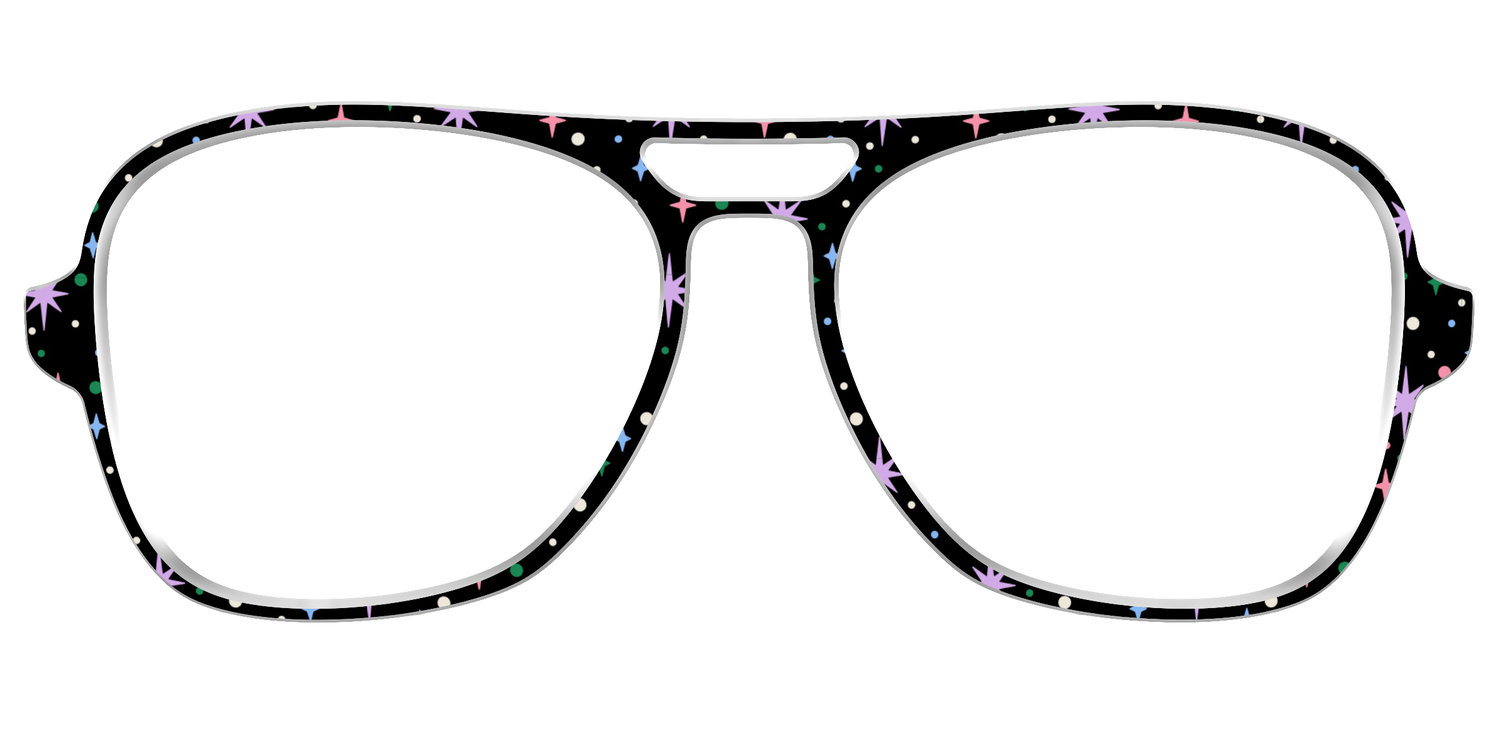 The Spectral Starbursts - Front Top Image - Pair Eyewear