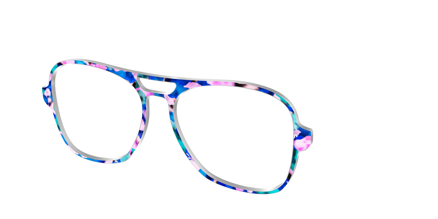 The Springtide Tortoise - Angle Top Image - Pair Eyewear