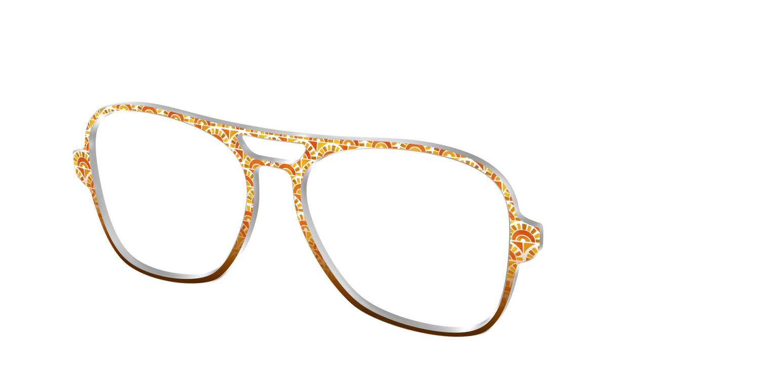 The Summer Sun Scallop - Angle Top Image - Pair Eyewear