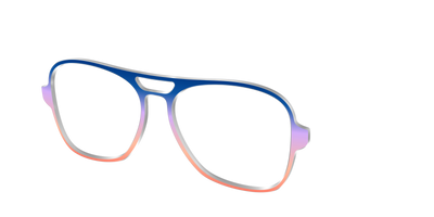 The Sundown Gradient - Angle Top Thumbnail - Pair Eyewear