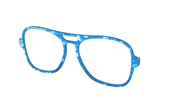 The Topaz Pearl Marble - Angle Top Thumbnail - Pair Eyewear