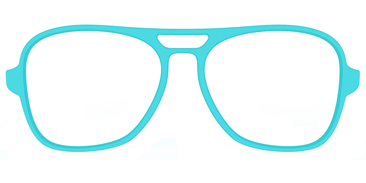 The Turquoise - Front Top Image - Pair Eyewear