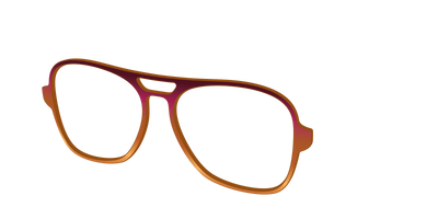The Umber to Ochre Gradient - Angle Top Thumbnail - Pair Eyewear