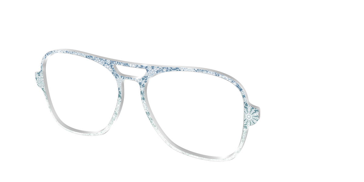 The White Lace Snowflake Crystal - Angle Top Image - Pair Eyewear