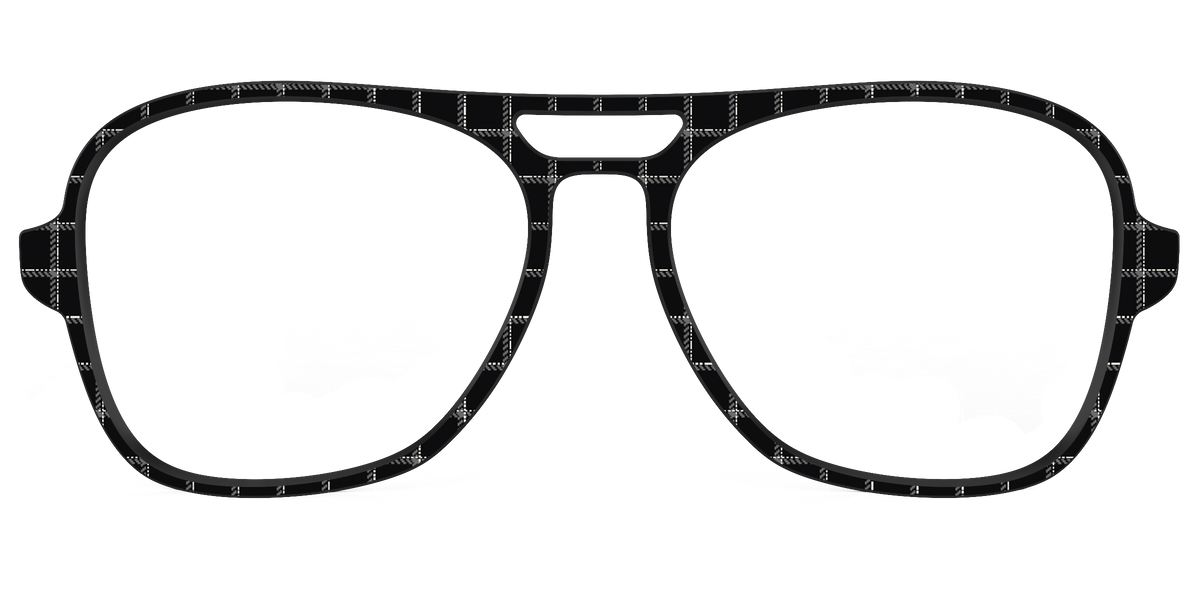 The Windowpane Plaid - Front Top Image - Pair Eyewear