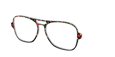 The Winter Wonderland Floral - Angle Top Thumbnail - Pair Eyewear
