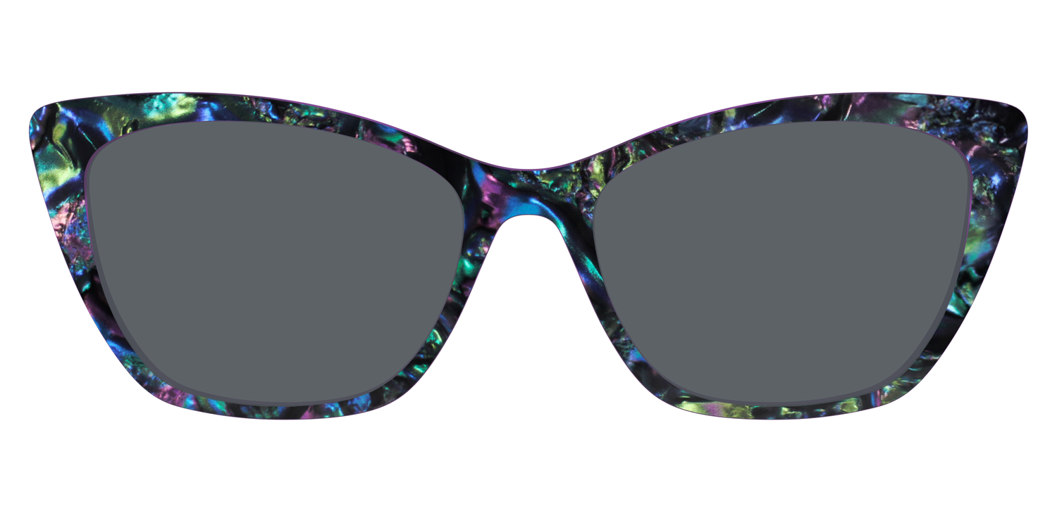 The Polarized Abalone Sun Top - Front Top Image - Pair Eyewear